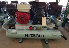 Used, Hitachi Twin Tank Gas Portable Air Compressor with Honda GX160 Engine 8 Gallon for sale  Albany