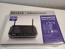 Usado, Router inalámbrico Belkin F5D8233-4 N MIMO velocidad y cobertura mejoradas aún en caja segunda mano  Embacar hacia Argentina