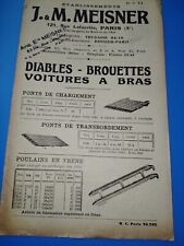 Catalogue 1900 meisner d'occasion  Chiché