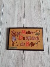 Hängeschild mutter beste gebraucht kaufen  Wahlstedt