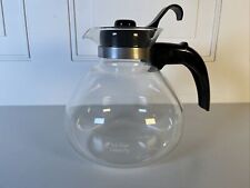 Used, Whistling Teapot Kettle One All Glass 12 Cup OneAll Medelco for sale  Shipping to South Africa