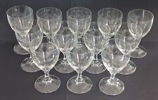 Verres cristal pied d'occasion  Batz-sur-Mer