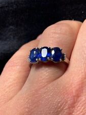 Stone sapphire blue for sale  VENTNOR