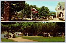 Cartão postal Plymouth New Hampshire Hi-Way Court Motel Split multi-visualização comprar usado  Enviando para Brazil