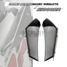 Used, Front Aerodynamic Winglets Carbon Fiber Fairing For BMW S1000RR HP4 2015-2018 for sale  Shipping to South Africa