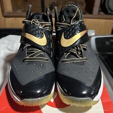 Nike CJ81 Trainer Max Mens 13 MOTOR CITY D TOWNS FINEST Black Gold Megatron for sale  Shipping to South Africa