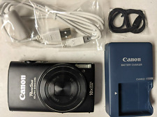 Canon PowerShot ELPH330HS Digital Camera, 12.1MP, 8GB SD Card, Charger, Black for sale  Shipping to South Africa