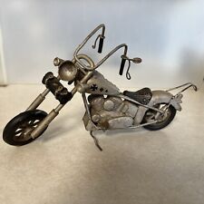 Usado, Motocicleta vintage artesanal em miniatura de metal muito boa!!! comprar usado  Enviando para Brazil