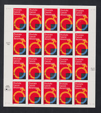 US #3315 Prostate Cancer Awareness 33c Complete Sheet of 20 Mint Never Hinged for sale  Shipping to Ireland