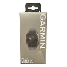Garmin Venu SQ GPS Smart Watch Slate Aluminum/Shadow Gray with Silicone Band for sale  Shipping to South Africa