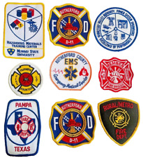 Firefighter patch lot for sale  Glasgow