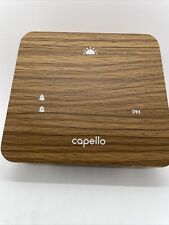 Relógio despertador elétrico duplo grão madeira Capello comprar usado  Enviando para Brazil