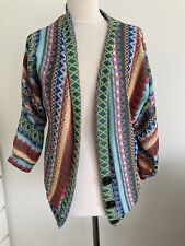 Colourful cardigan size for sale  UK