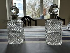 silver necked decanters for sale  UK