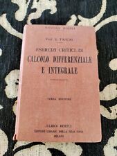 Esercizi critici calcolo usato  Rosa