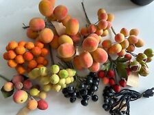 Lote de frutas antiguas de Millinery de colección segunda mano  Embacar hacia Argentina