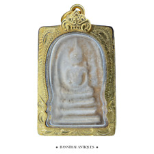 Phra Som dej Wat Rakhung Phim Yai Buda tailandês antigo amuleto mícron chapeamento de ouro comprar usado  Enviando para Brazil
