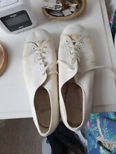 Vintage bata white for sale  YORK