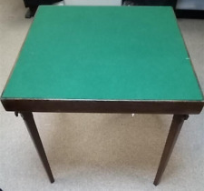 Vintage VONO Folding Card Game Table - Green Baize Top for sale  Shipping to South Africa