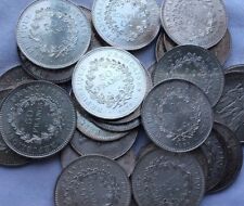 Lot monnaies 50f usato  Spedire a Italy