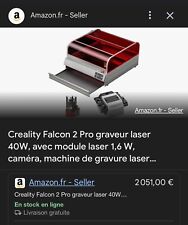 Gravure laser creality d'occasion  Lille-