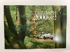 Vintage triumph 2000 for sale  DONCASTER