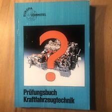 Prüfungsbuch kraftfahrzeugtec gebraucht kaufen  Lohhausen