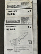 MTD Lawnflite Pro 553HRS Lawnmower Owner's Manual for sale  Shipping to South Africa
