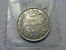 British shillings 1877 for sale  ROCHFORD