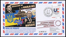 PE776: FDC Guerre en Europe - INVASION DE L'UKRAINE PAR LA RUSSIE, 24.02.2022 comprar usado  Enviando para Brazil
