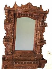 Hand carved mirror for sale  Houston