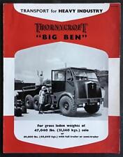 truck brochures for sale  LEICESTER