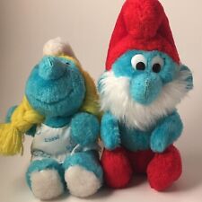 Papa smurf smurfette for sale  Shipping to Ireland