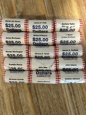 Rolls presidential dollar for sale  Roanoke