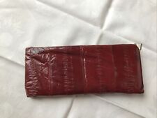 real eel skin clutch purse for sale  Scarsdale