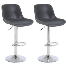 black stools leather bar for sale  North Highlands