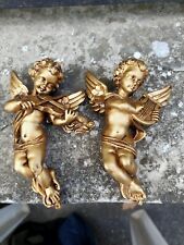 Couple angelots cherubins d'occasion  Jouques