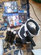 VR Brille PS4 KOMPLETTSET+KAMERA V2+Move Motions Controller|Sony PlayStation 4|5, usado comprar usado  Enviando para Brazil