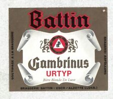 Beer label luxembourg d'occasion  Expédié en Belgium