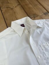 Mens ETON Shirt 42 16.5 L Pale Yellow Regular Fit for sale  Shipping to South Africa