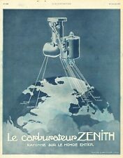 1923 zenith carburetor d'occasion  Expédié en Belgium