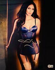 Foto de liga assinada autêntica sexy Megan Fox 11x14 BAS Beckett Witnessed comprar usado  Enviando para Brazil