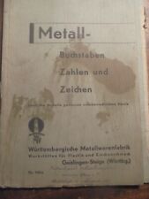 27011 metall buchstaben gebraucht kaufen  Ottendorf-Okrilla