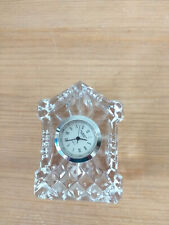 edinburgh crystal clock for sale  SOUTHPORT