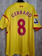 CAMISA DE FUTEBOL LIVERPOOL FC 2014/2015 FORA DA CASA INGLATERRA comprar usado  Enviando para Brazil