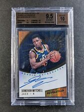 2017-18 Panini Revolution DONOVAN MITCHELL autógrafos de novato RC #18 BGS 9.5, usado comprar usado  Enviando para Brazil