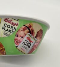 (1) Kellogg's Corn Flakes, Colorido Plástico Tigela Cereal comprar usado  Enviando para Brazil