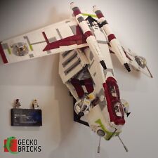 Gecko Bricks Uchwyt ścienny do Lego Star Wars Republic Gunship 75309, używany na sprzedaż  Wysyłka do Poland