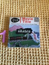 Vintage Arrow Movie Title 8mm Film Strip For Home Movie Editing WALES for sale  WALSALL