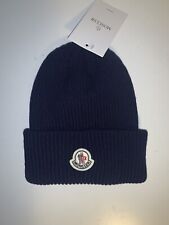 Moncler beanie navy for sale  Shipping to Ireland